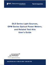Noyes OPM4 User Manual