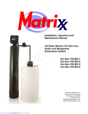 Us Water Systems Oxi-Gen 150-MO-1 Installation, Operation And Maintenance Manual