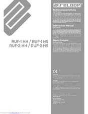 Reloop RUF-1 HS Instructions Manual