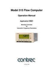 Contrec 515 CB01 Operation Manuals