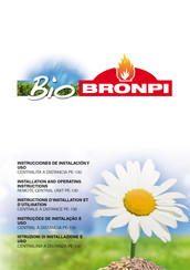 Bio Bronpi PE-130 Installation And Operation Instructoins