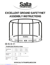 Salta EXCELLENT GROUND SAFETYNET Assembly Instructions Manual