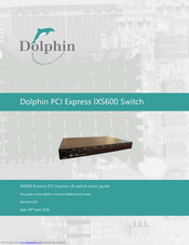 Dolphin IXS600 User Manual