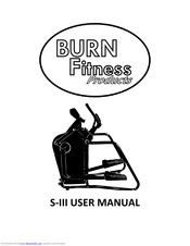 Burn Fitness Products S-III User Manual