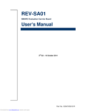Avalue Technology REV-SA01 User Manual