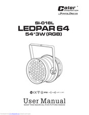 Color imagination LEDPAR 64 User Manual