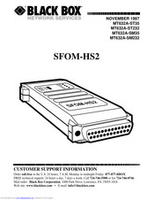 Black Box MT632A-ST35 Manual