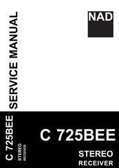 NAD C 725BEE Service Manual