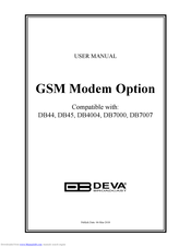DEVA Broadcast DB45 User Manual
