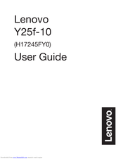 Lenovo Y25f-10 User Manual