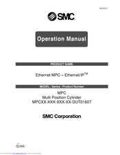 SMC Networks MPCXX-XXX-XXX-XX-DUT01607 Operation Manual