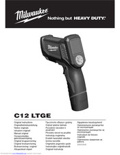 Milwaukee C12 LTGE Original Instructions Manual