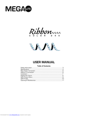 MegaLite Ribbon 4371 User Manual