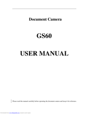 SyncCam GS60 User Manual