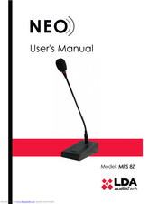 LDA Audio Tech NEO MPS 8Z User Manual