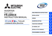 Mitsubishi Electric FR-A8NCE Instruction Manual