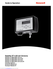 Honeywell Satellite XT 9602-0200 4-20 mA Operation Manual