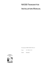 Nautel NX300 Installation Manual