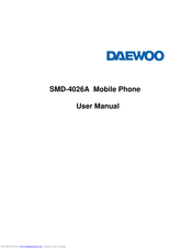 Daewoo SMD-4026A User Manual