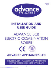Advance Appliances ECB 210 Installation And User Manual