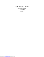 Hantech 54M User Manual