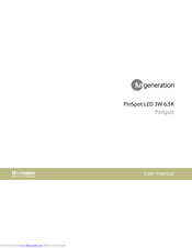 Fun Generation PinSpot LED 3W 6,5K User Manual