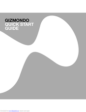 Tiger Telematics Gizmondo Quick Start Manual