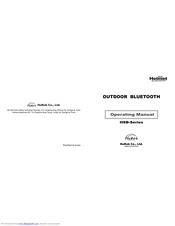 HuRob HSB-S100 Operating Manual
