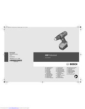 Bosch GSB Professional 12-2 Original Instructions Manual