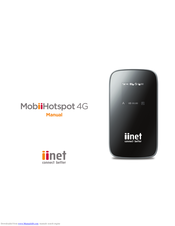 iiNet MobiiHotspot 4G Manual