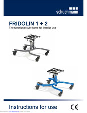 Schuchmann Fridolin 2 Instructions For Use Manual