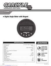 Carlyle DAMM User Manual