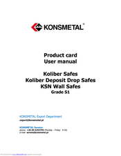 Konsmetal Koliber 62 Laptop 17 Inch User Manual