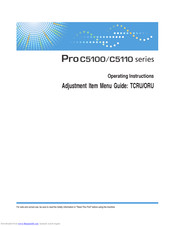 Ricoh Pro C5200S Pro C5210S Service manual,parts,diagrams and peripherals 