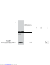 Imetec H2401 Operating Instructions Manual