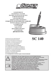 Comet SC 140 Use And Maintenance Manual