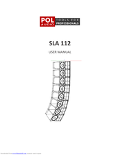 POL-AUDIO SLA 112 User Manual