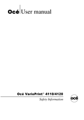 Oce VarioPrint 4110 User Manual