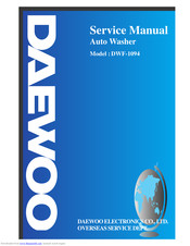 Daewoo DWF-1094 Service Manual
