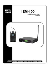 DAPAudio IEM-100 Beltpack User Manual