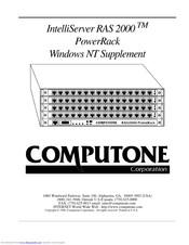 Computone IntelliServer RAS 2000 Manual