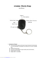 Hyundai Shorty Snap User Manual