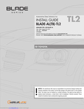 Idatalink BLADE-AL(TB)-TL2 Install Manual