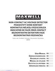 Maxwell Digital Multimeters 25810 User Manual