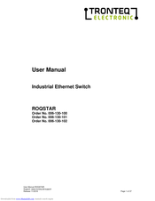 Tronteq ROQSTAR 006-130-102 User Manual