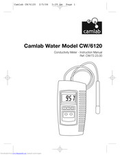 Camlab CW6120 Instruction Manual