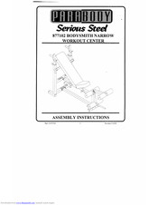 Parabody Serious Steel 877102 Assembly Manual