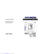 Hyundai HW201 Instructions Manual
