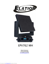 Elation EPV762 MH User Manual