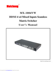 Meicheng MX-1004VW User Manual